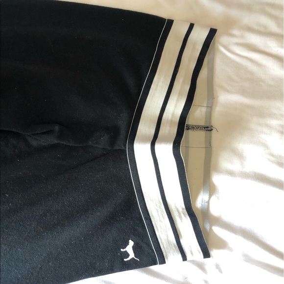 PINK black and white leggings - Picture 3 of 3